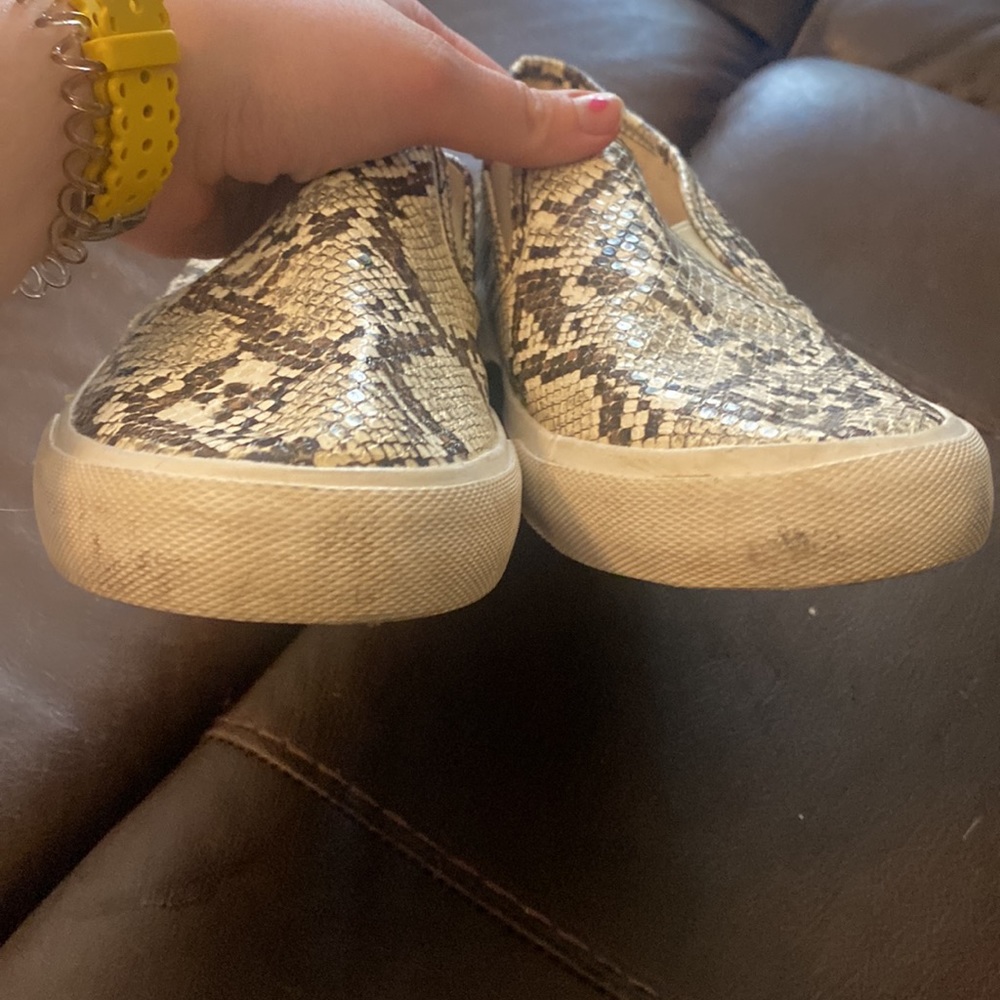 Snake Print Sneakers - Picture 2 of 9
